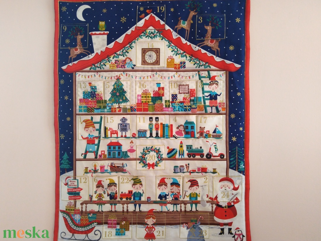 Adventi naptár, kalendárium, lakás dekoráció (Utolsó darab ) - - Meska.hu Adventi naptár, kalendárium, lakás dekoráció (Utolsó darab ) - - Meska.hu