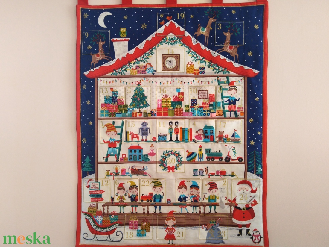 Adventi naptár, kalendárium, lakás dekoráció (Utolsó darab ) - - Meska.hu Adventi naptár, kalendárium, lakás dekoráció (Utolsó darab ) - - Meska.hu