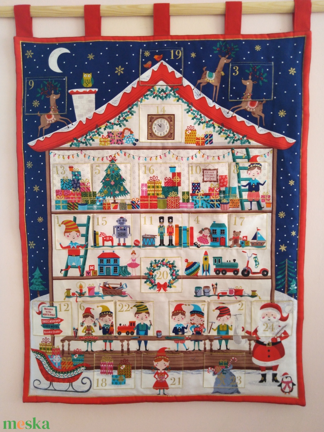 Adventi naptár, kalendárium, lakás dekoráció (Utolsó darab ) - - Meska.hu Adventi naptár, kalendárium, lakás dekoráció (Utolsó darab ) - - Meska.hu