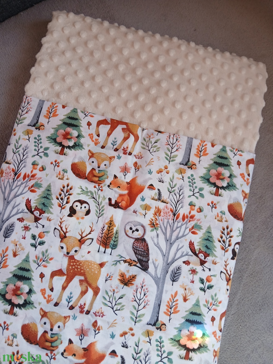 Pihe- puha babatakaró - baba - mama - babaágyneműk - babatakaró, gyerek pléd - Meska.hu