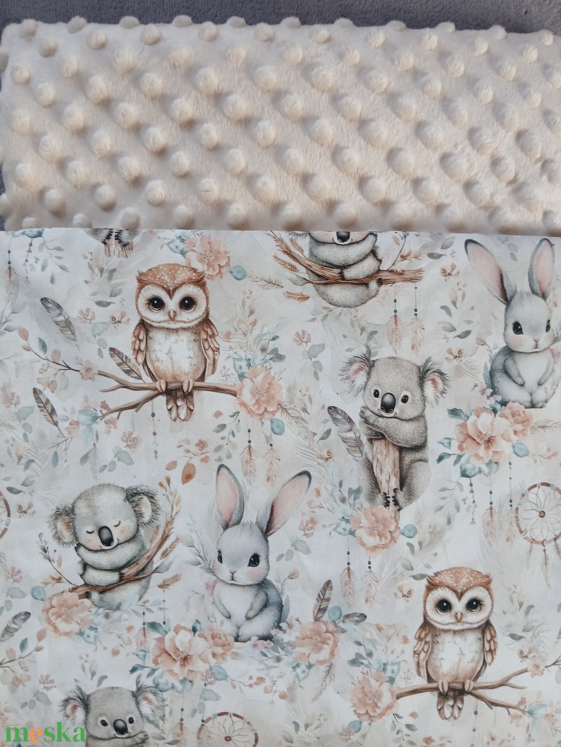 Koala macis Pihe- puha babatakaró - baba - mama - baba ágynemű - babatakaró, gyerek pléd - Meska.hu