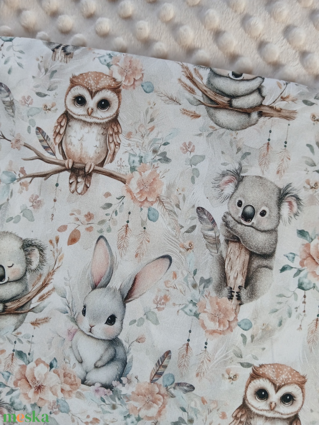 Koala macis Pihe- puha babatakaró - baba - mama - baba ágynemű - babatakaró, gyerek pléd - Meska.hu