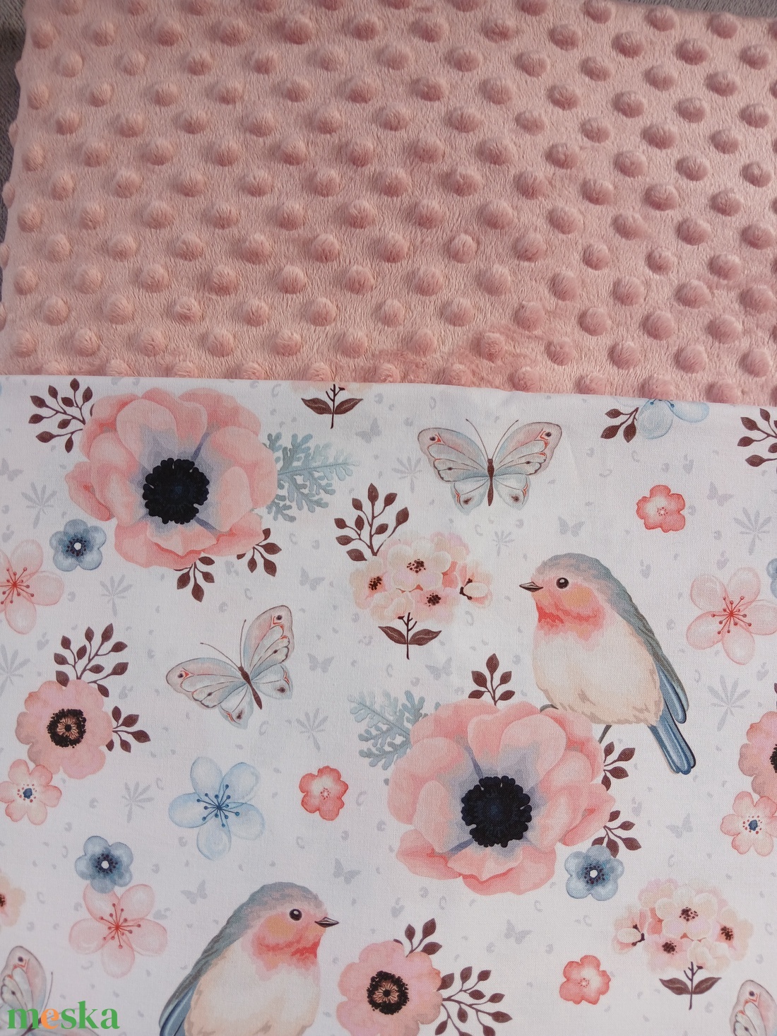 Madárkás - Pihe- puha babatakaró - baba - mama - baba ágynemű - babatakaró, gyerek pléd - Meska.hu