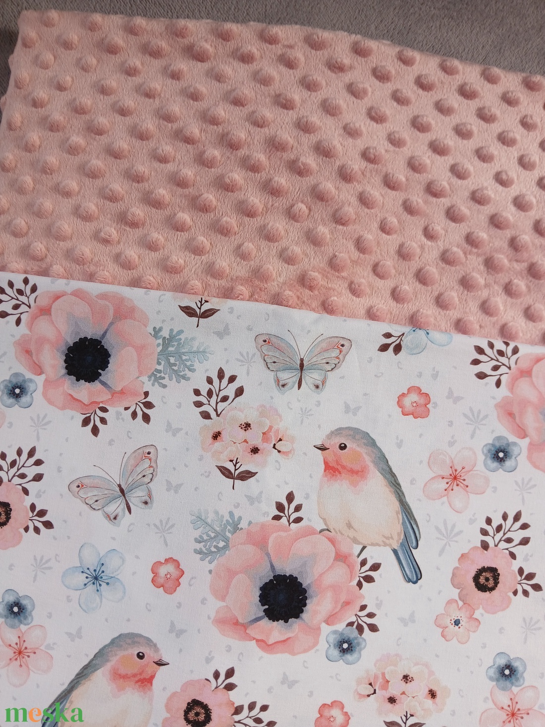 Madárkás - Pihe- puha babatakaró - baba - mama - baba ágynemű - babatakaró, gyerek pléd - Meska.hu