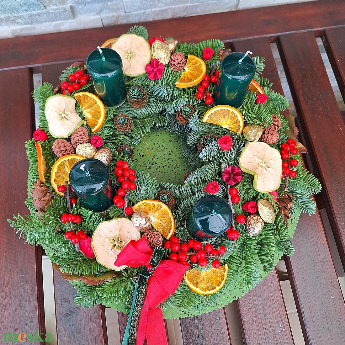 Klasszikus advent - karácsony - adventi díszek - adventi asztaldísz - Meska.hu Klasszikus advent - karácsony - adventi díszek - adventi asztaldísz - Meska.hu