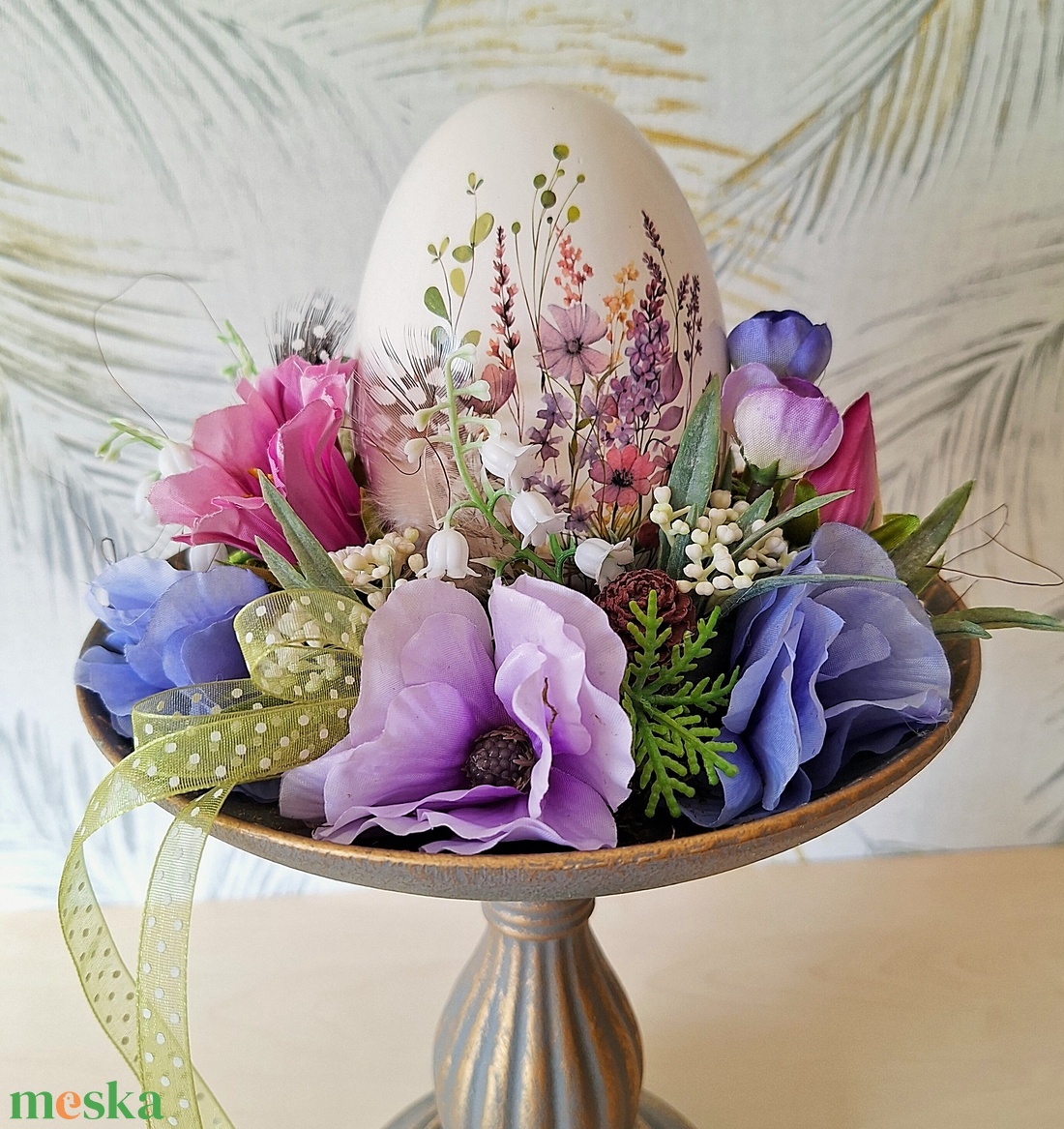 Húsvéti asztaldísz - otthon & életmód - dekoráció - asztal és polc dekoráció - asztaldísz - Meska.hu