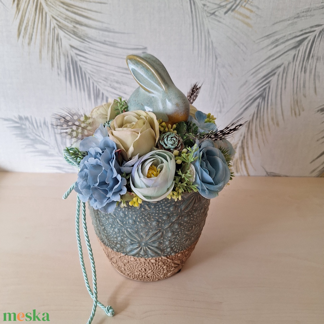 Húsvéti asztaldísz - otthon & életmód - dekoráció - asztal és polc dekoráció - asztaldísz - Meska.hu