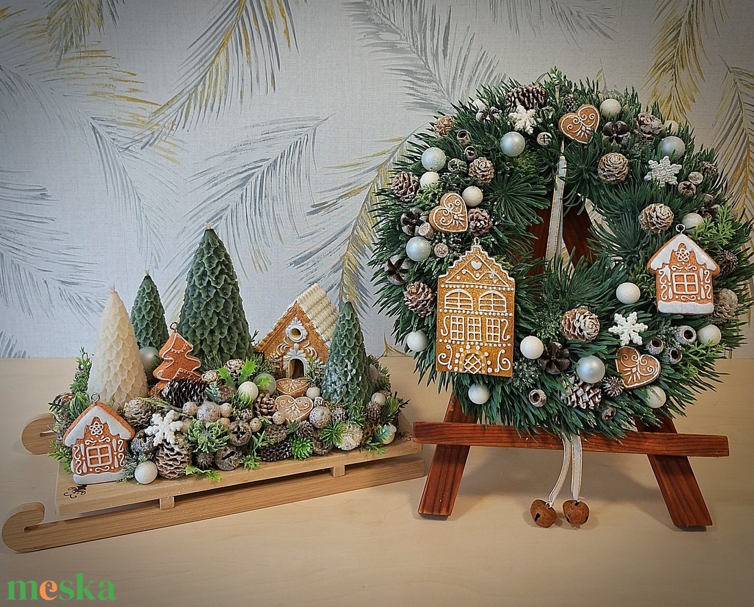 Havas advent - otthon & életmód - dekoráció - asztal és polc dekoráció - asztaldísz - Meska.hu Havas advent - otthon & életmód - dekoráció - asztal és polc dekoráció - asztaldísz - Meska.hu