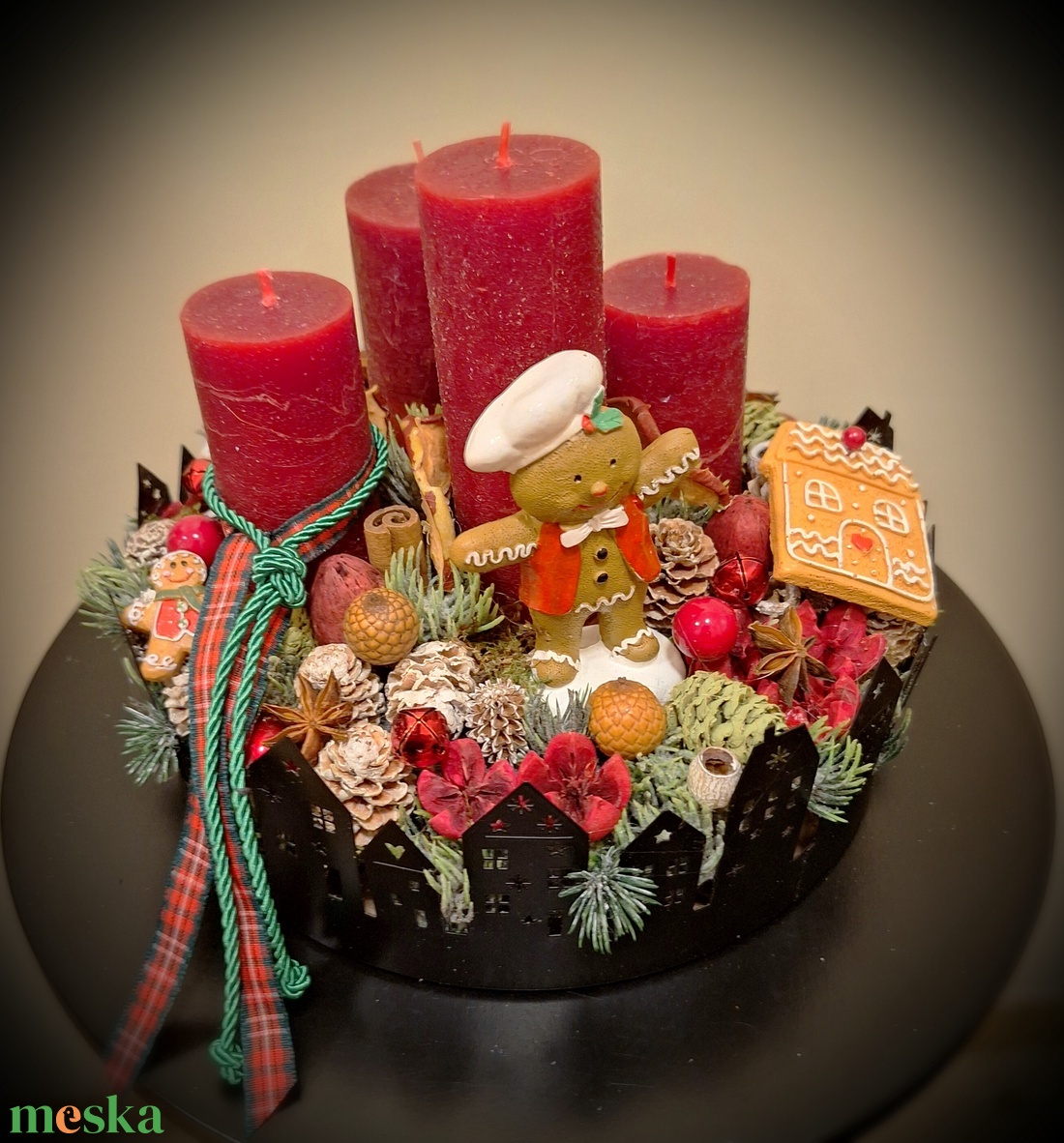 Adventi tál - otthon & életmód - dekoráció - asztal és polc dekoráció - asztaldísz - Meska.hu Adventi tál - otthon & életmód - dekoráció - asztal és polc dekoráció - asztaldísz - Meska.hu