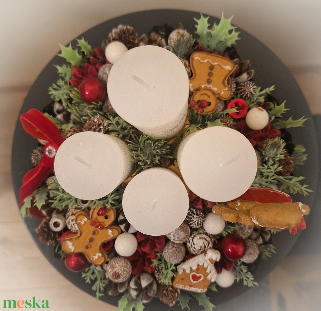 Adventi tál - otthon & életmód - dekoráció - asztal és polc dekoráció - asztaldísz - Meska.hu Adventi tál - otthon & életmód - dekoráció - asztal és polc dekoráció - asztaldísz - Meska.hu