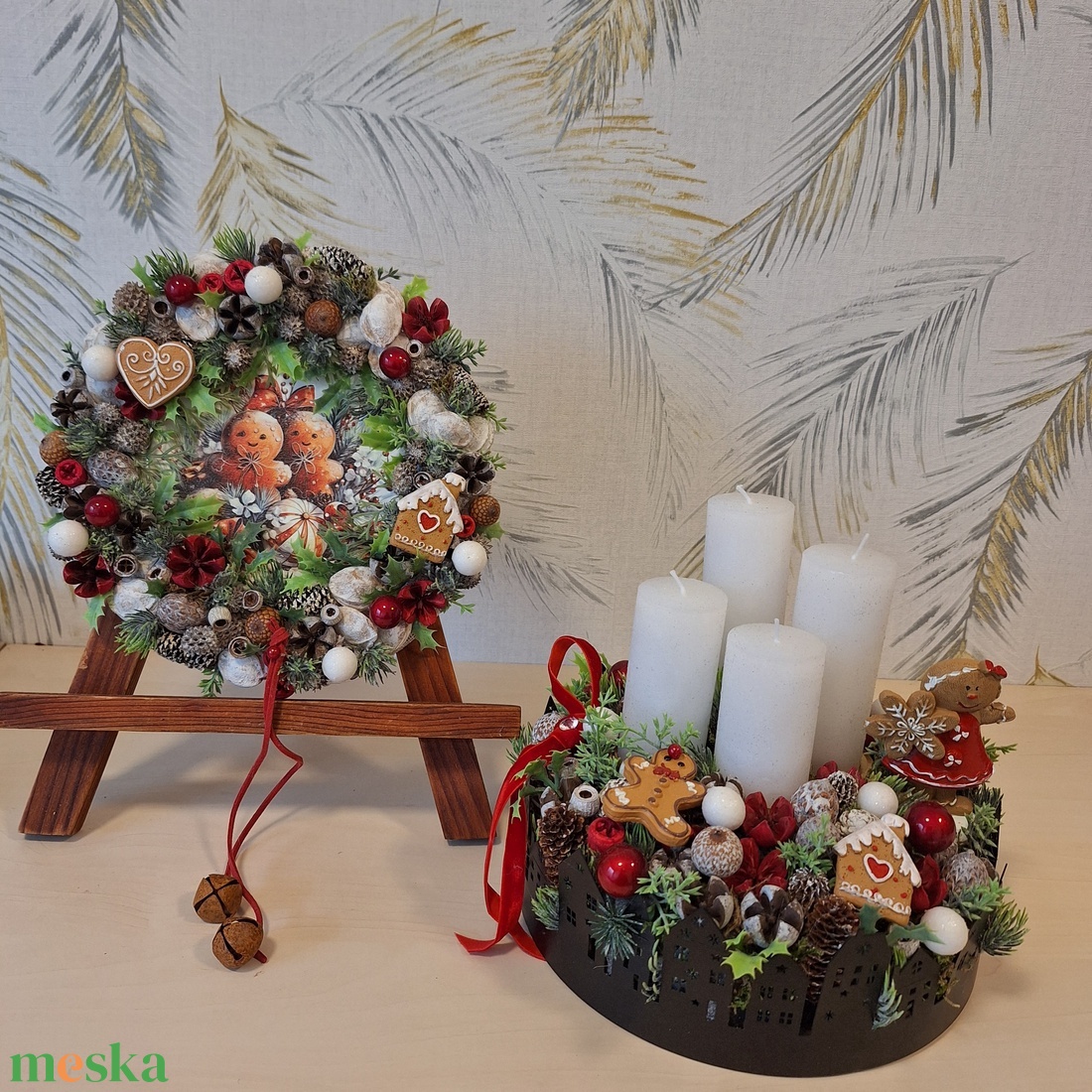 Mézis kopogtató - otthon & életmód - dekoráció - ajtó- és ablak dekoráció - ajtódísz & kopogtató - Meska.hu