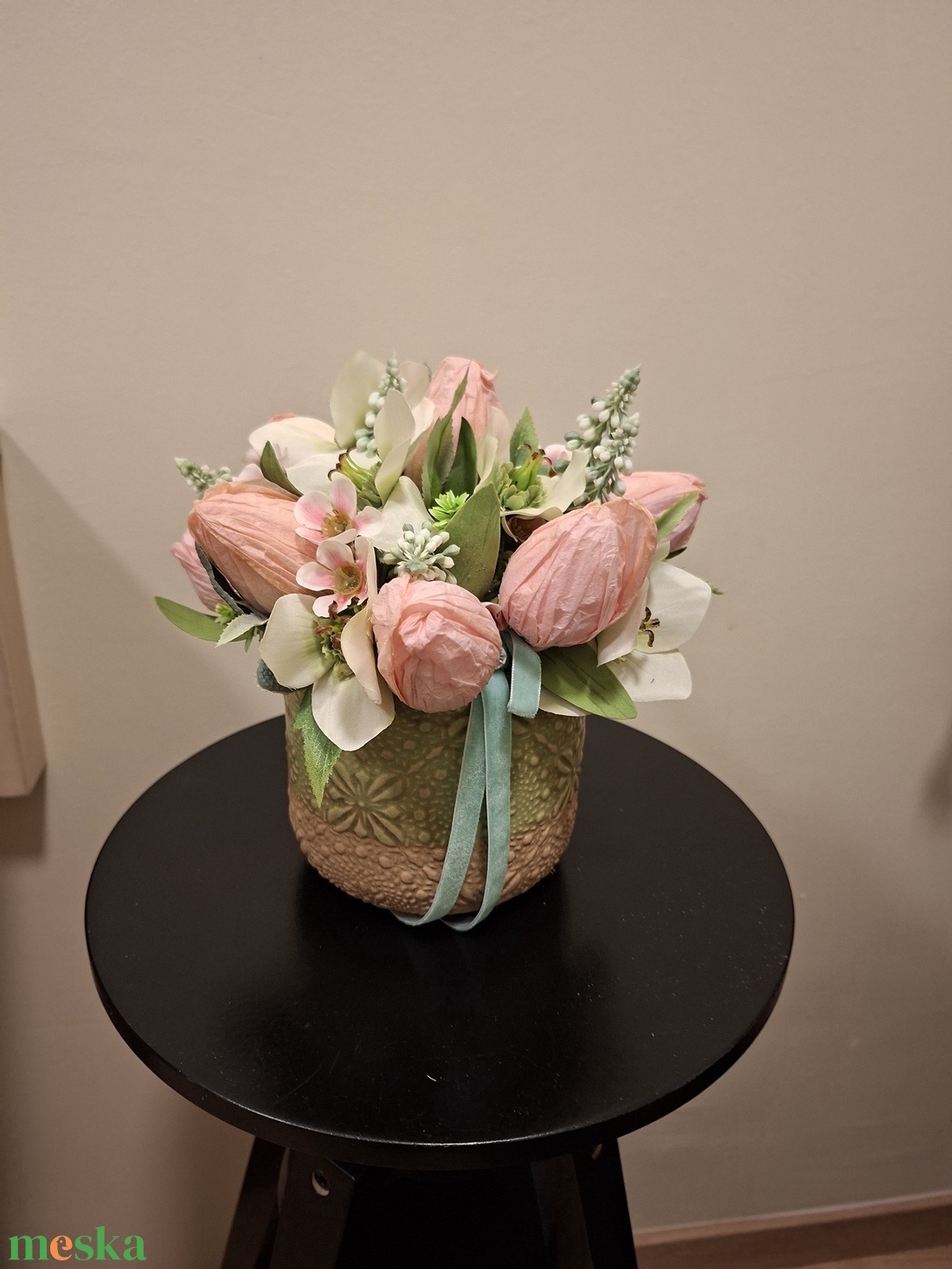 Tavaszi asztaldísz - otthon & életmód - dekoráció - asztal és polc dekoráció - asztaldísz - Meska.hu