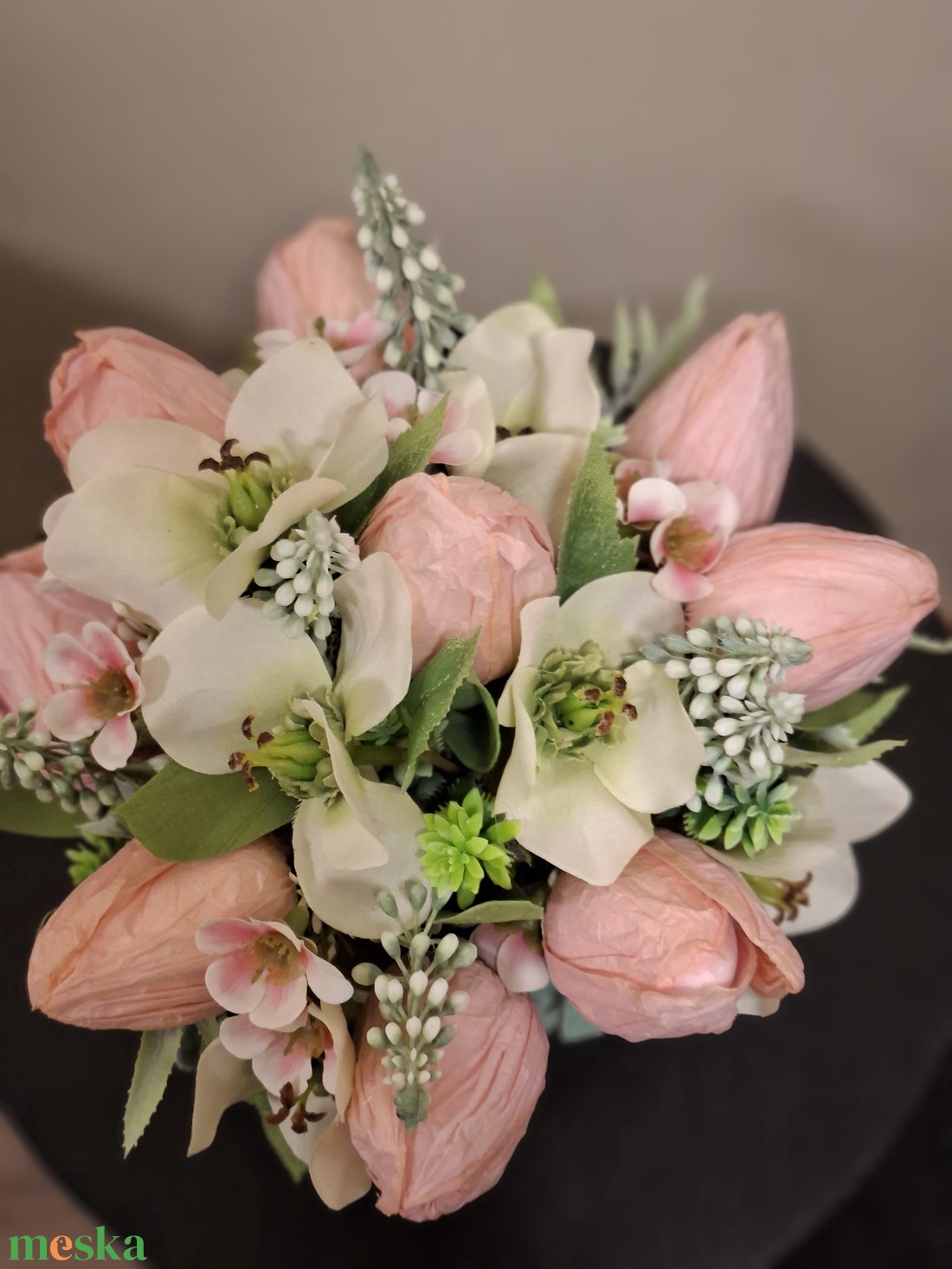 Tavaszi asztaldísz - otthon & életmód - dekoráció - asztal és polc dekoráció - asztaldísz - Meska.hu