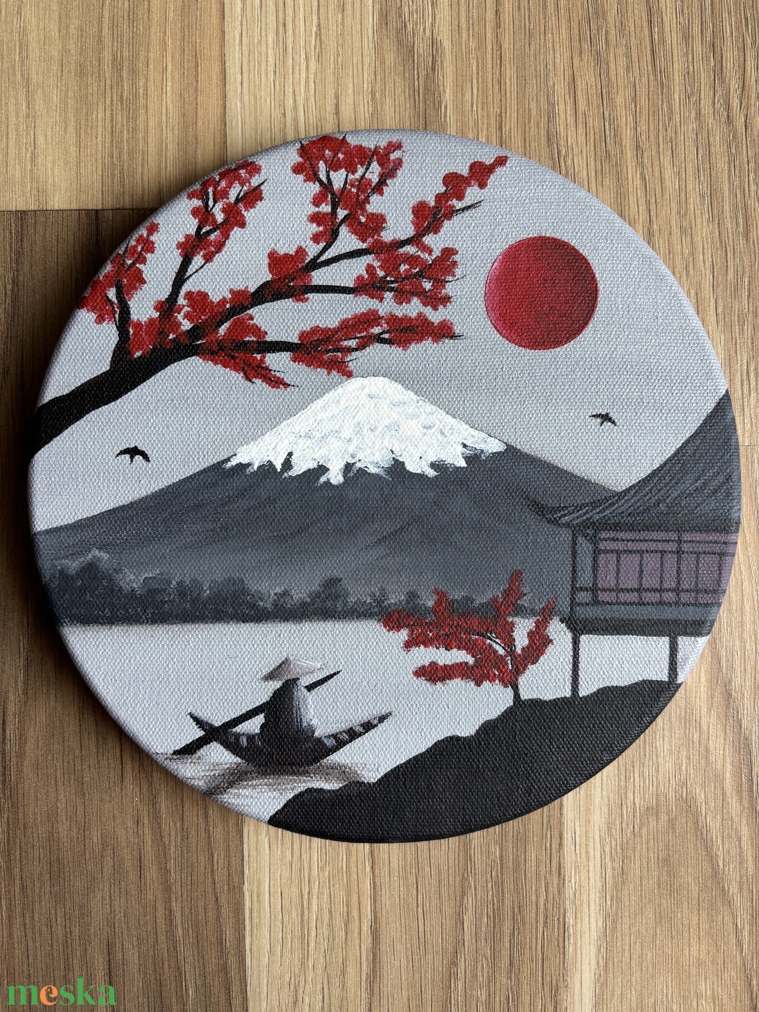 Japan - művészet - festmény - akril - Meska.hu