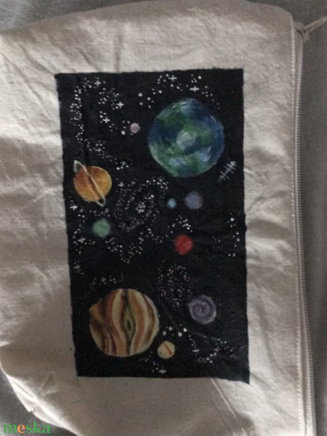 Festett (egyedi kép) mintás vászonszatyor - táska & tok - bevásárlás & shopper táska - shopper, textiltáska, szatyor - Meska.hu