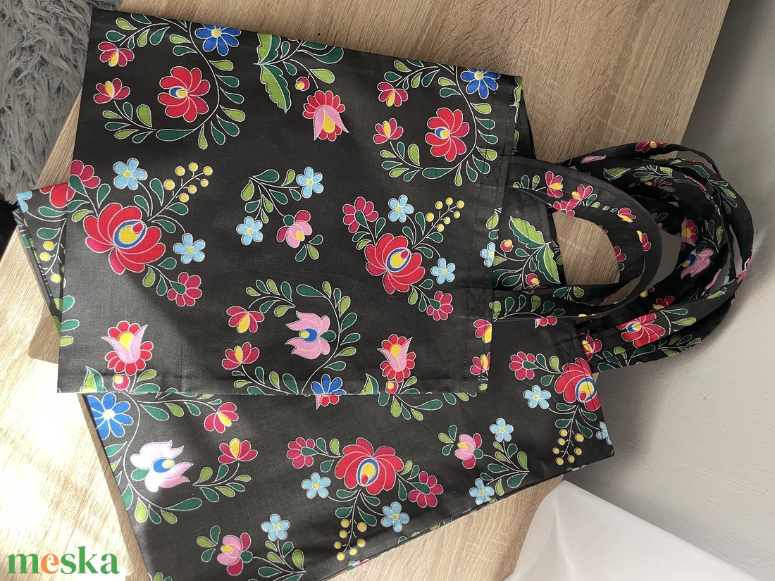 Matyómintás vászonszatyor -fekete - táska & tok - bevásárlás & shopper táska - shopper, textiltáska, szatyor - Meska.hu Matyómintás vászonszatyor -fekete - táska & tok - bevásárlás & shopper táska - shopper, textiltáska, szatyor - Meska.hu