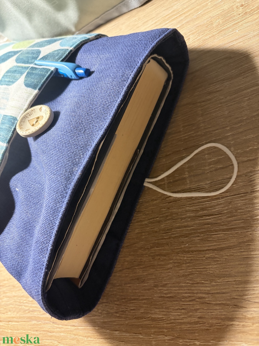 Könyvtartó tolltartó résszel - könyv & zene - könyvtok - Meska.hu