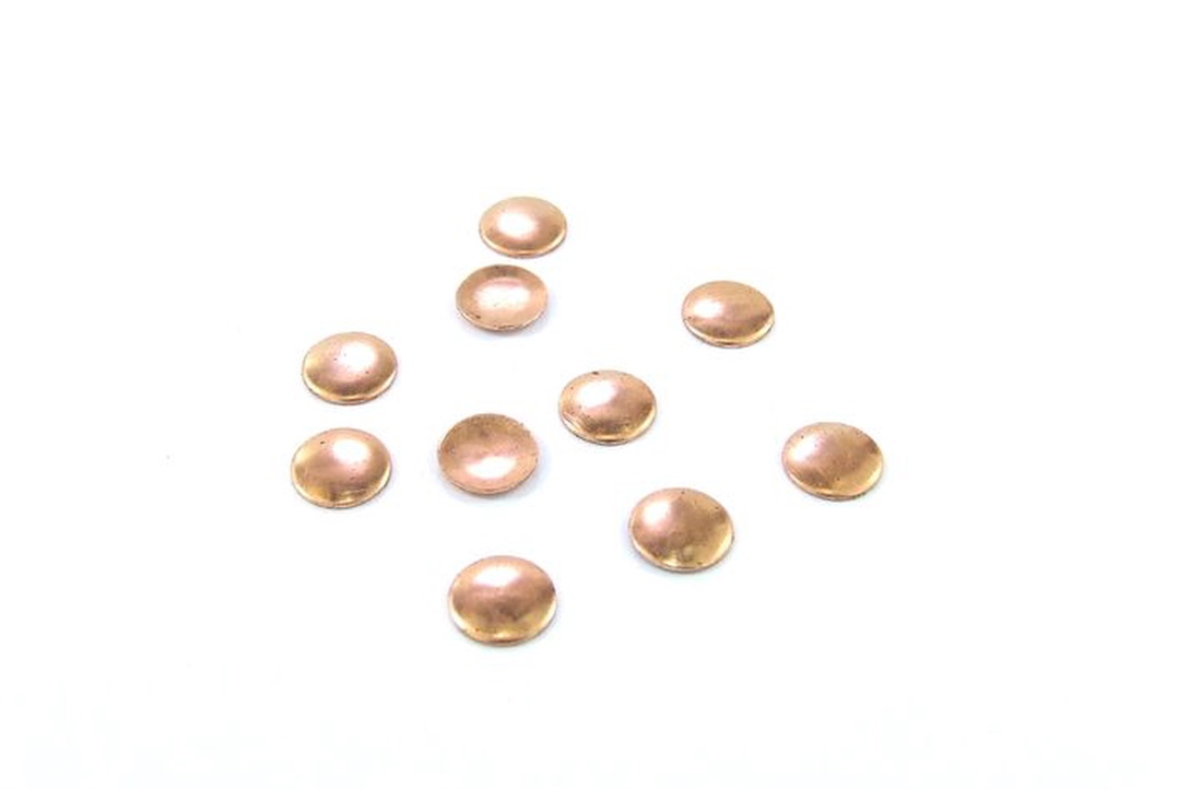 Tűzzománc medál alap 8mm - kellékek & szerszámok - gyöngyfűzés kellékek - Meska.hu