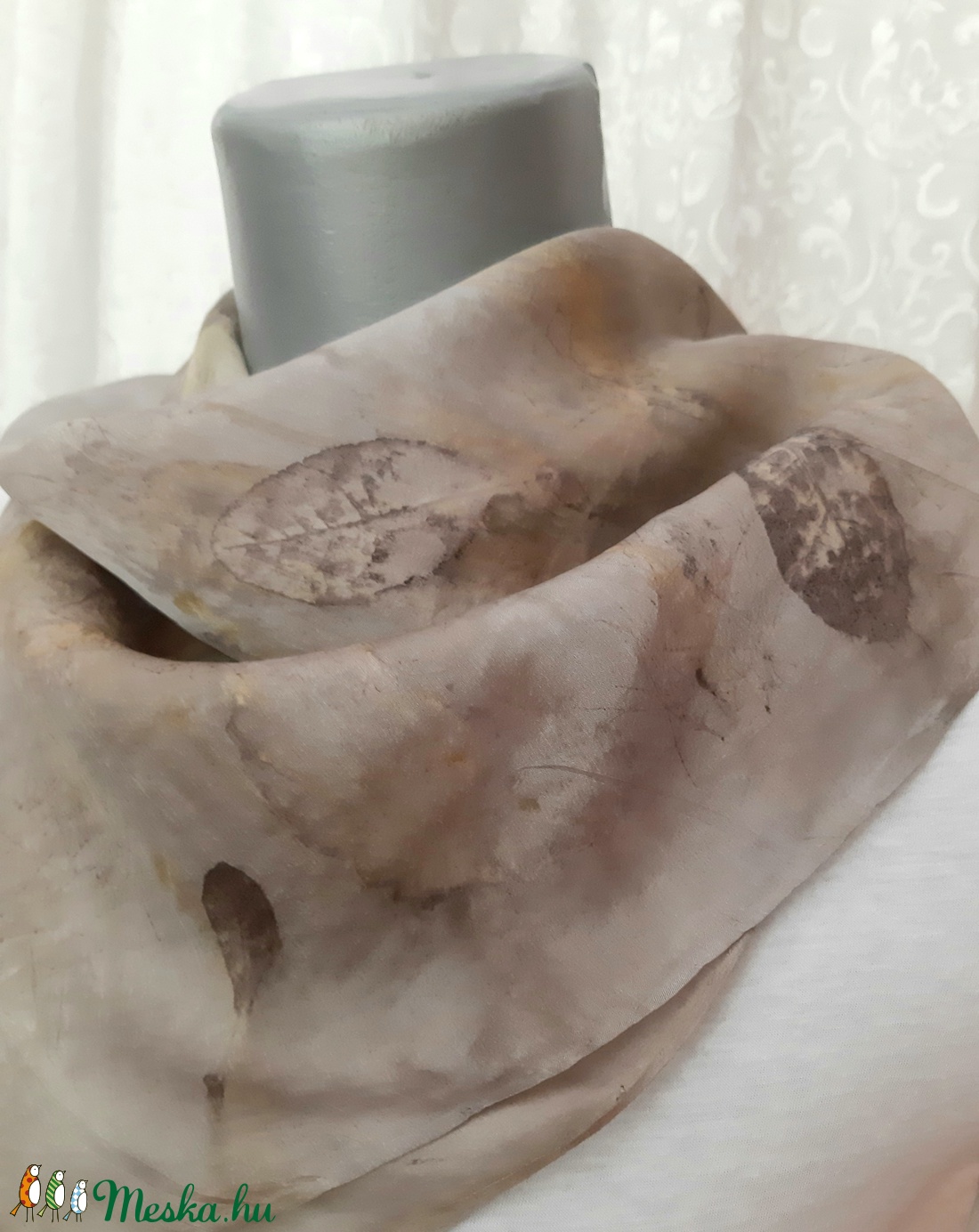 Ecoprint hernyóselyem kendő - ginkgo - ruha & divat - sál, sapka, kendő - kendő - Meska.hu Ecoprint hernyóselyem kendő - ginkgo - ruha & divat - sál, sapka, kendő - kendő - Meska.hu