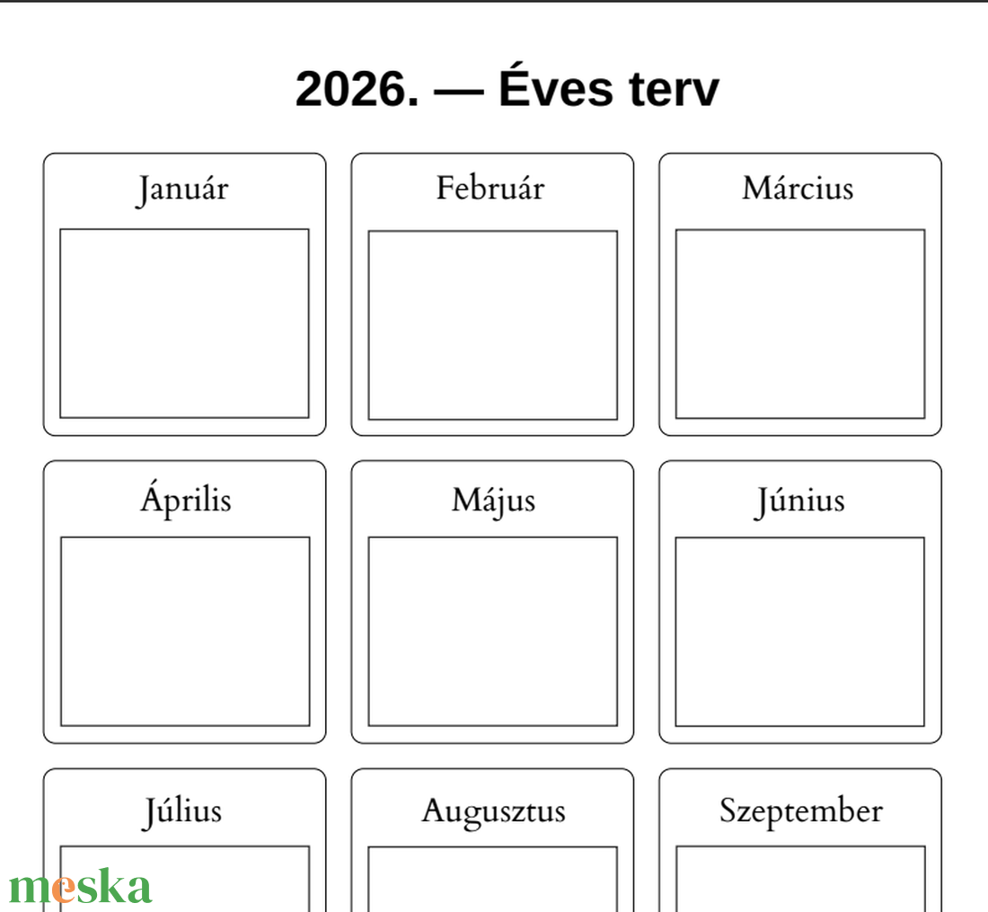 Alap tervezőcsomag - 2026 - művészet - grafika & illusztráció - digitális - Meska.hu