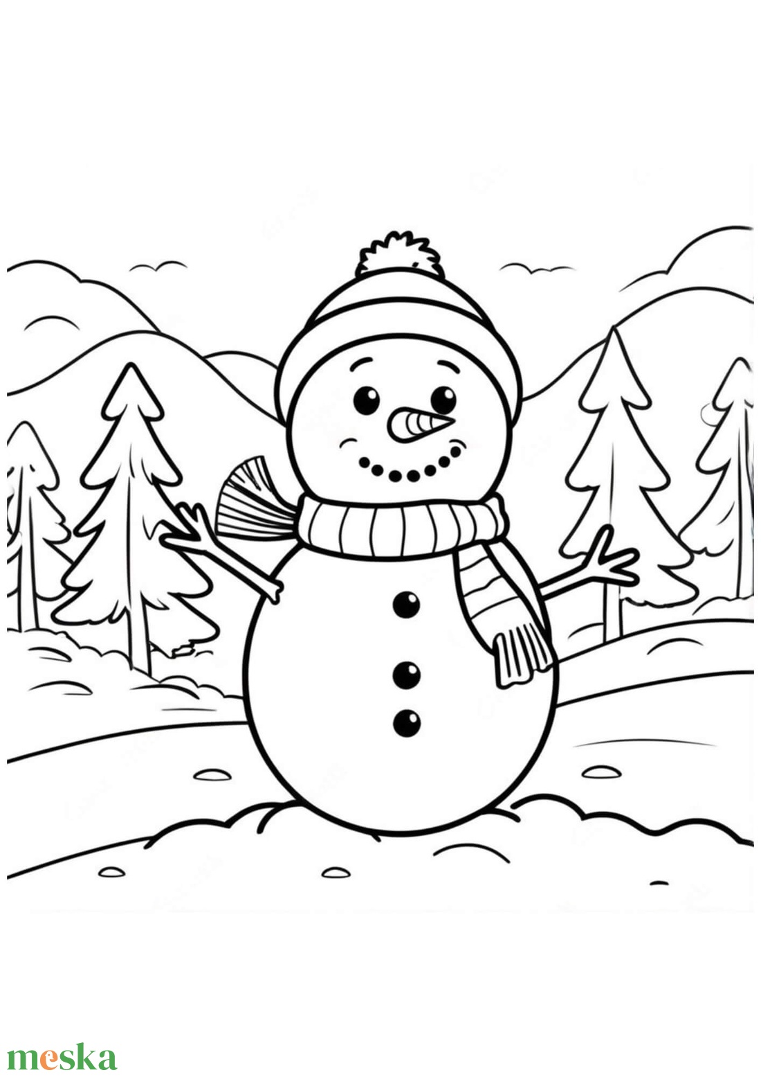 Színező- és játékcsomag - Karácsony - művészet - grafika & illusztráció - digitális - Meska.hu