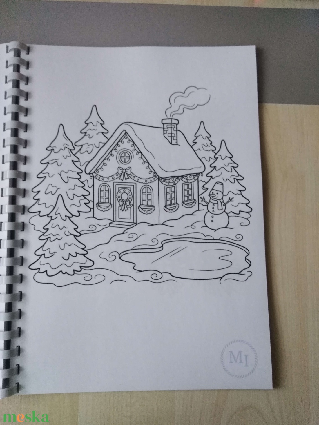 Színező- és játékcsomag - Karácsony - Nyomtatott - művészet - grafika & illusztráció - digitális - Meska.hu