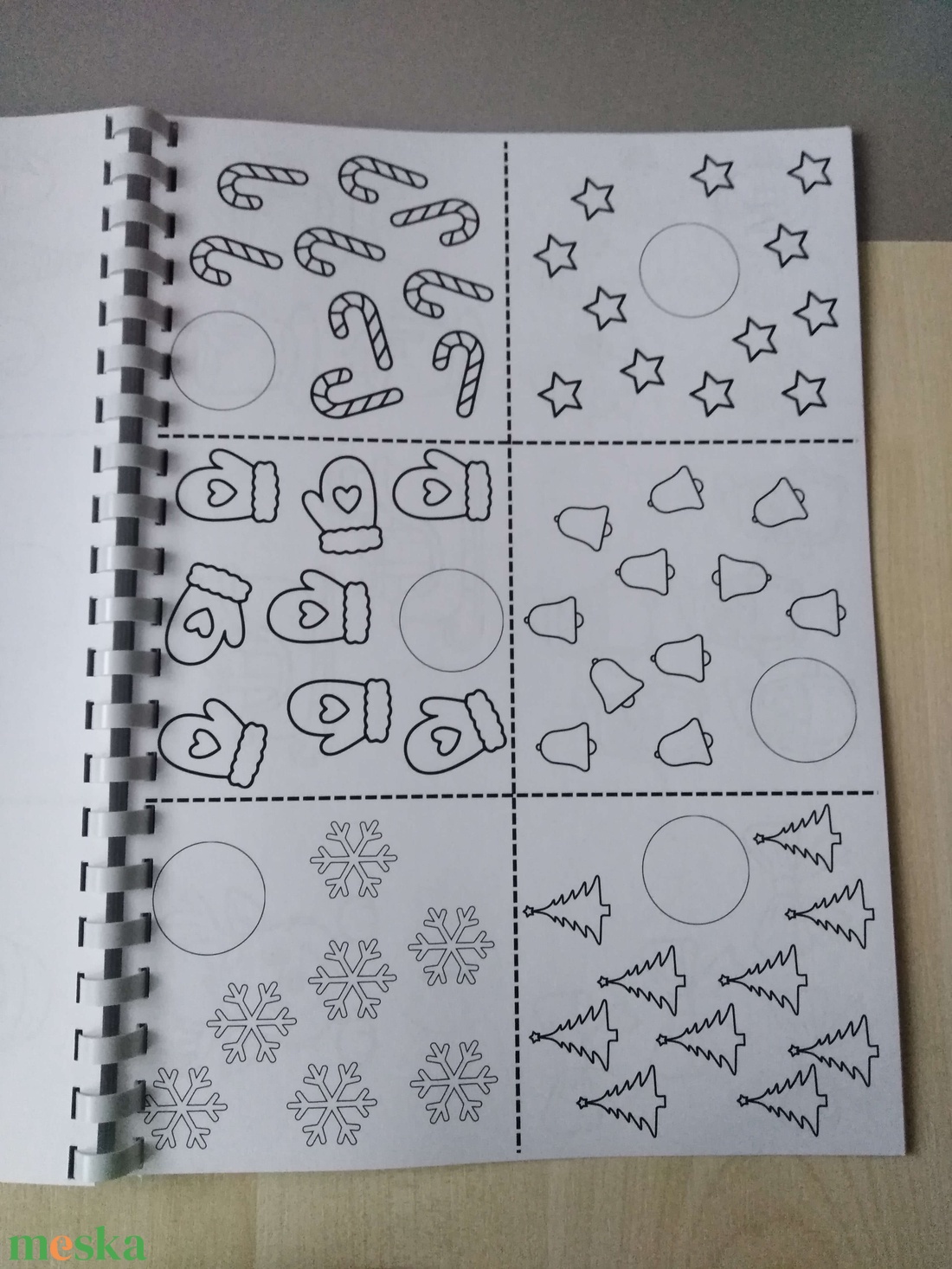 Színező- és játékcsomag - Karácsony - Nyomtatott - művészet - grafika & illusztráció - digitális - Meska.hu