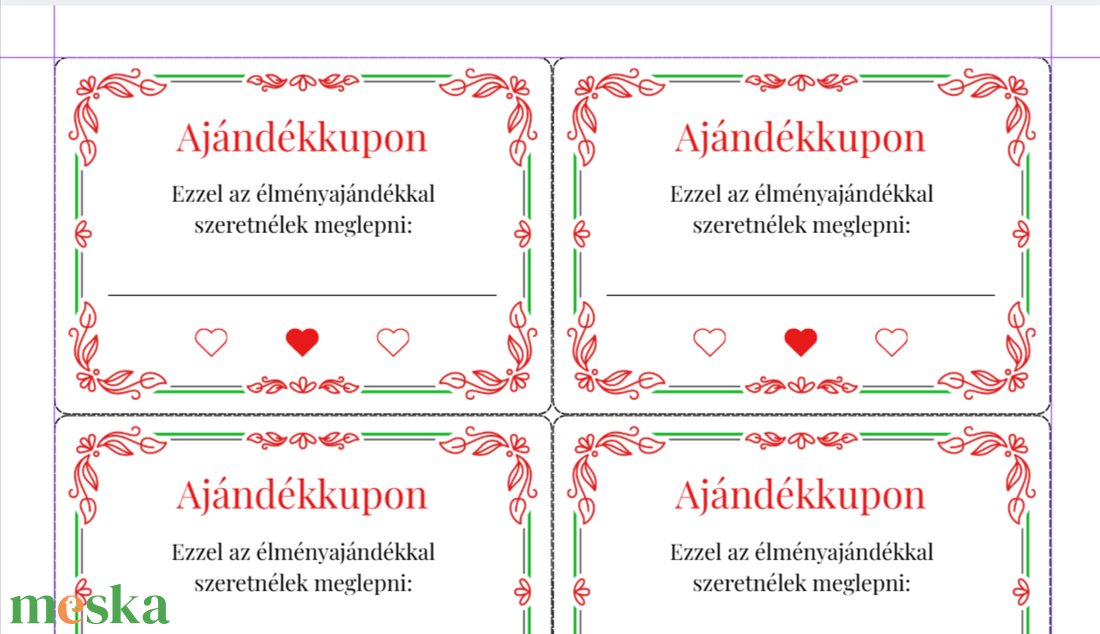 Ajándékkupon - művészet - grafika & illusztráció - digitális - Meska.hu