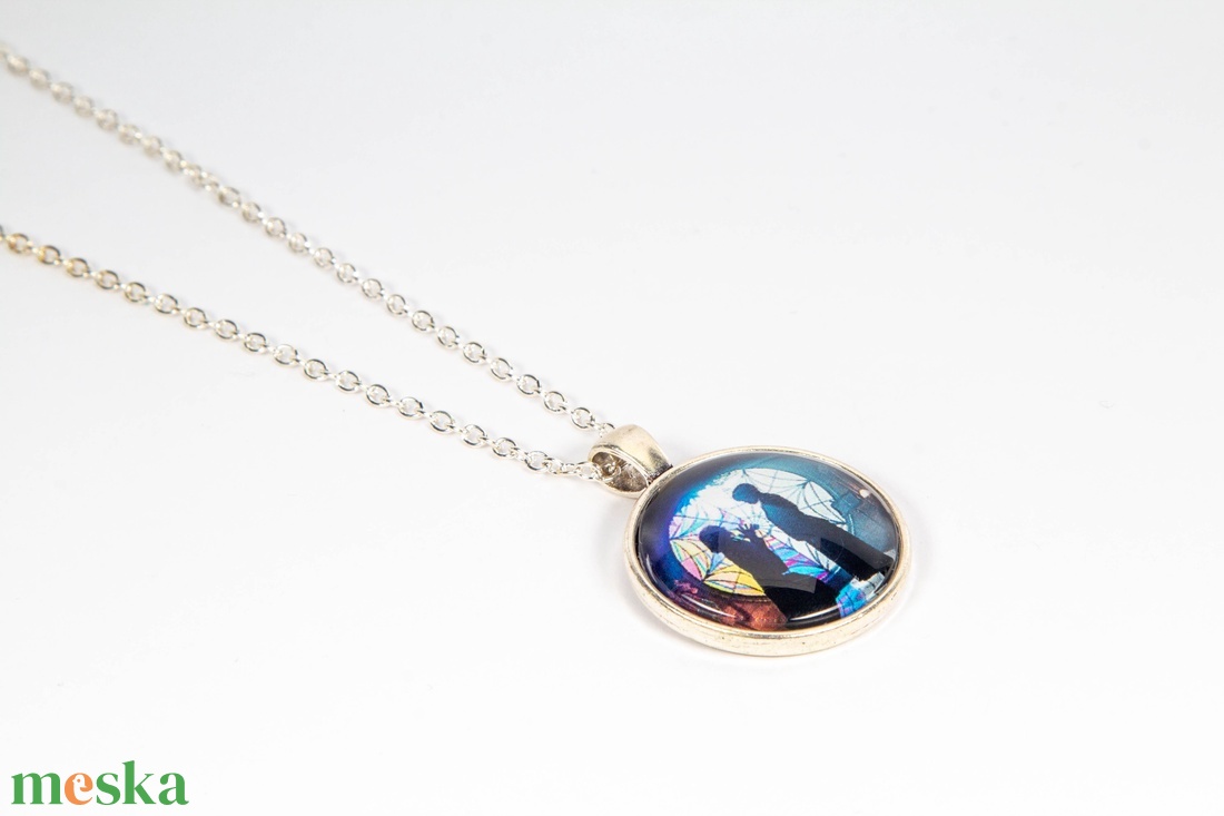 Wednesday és Enid nyaklánc - ékszer - nyaklánc - medál - Meska.hu