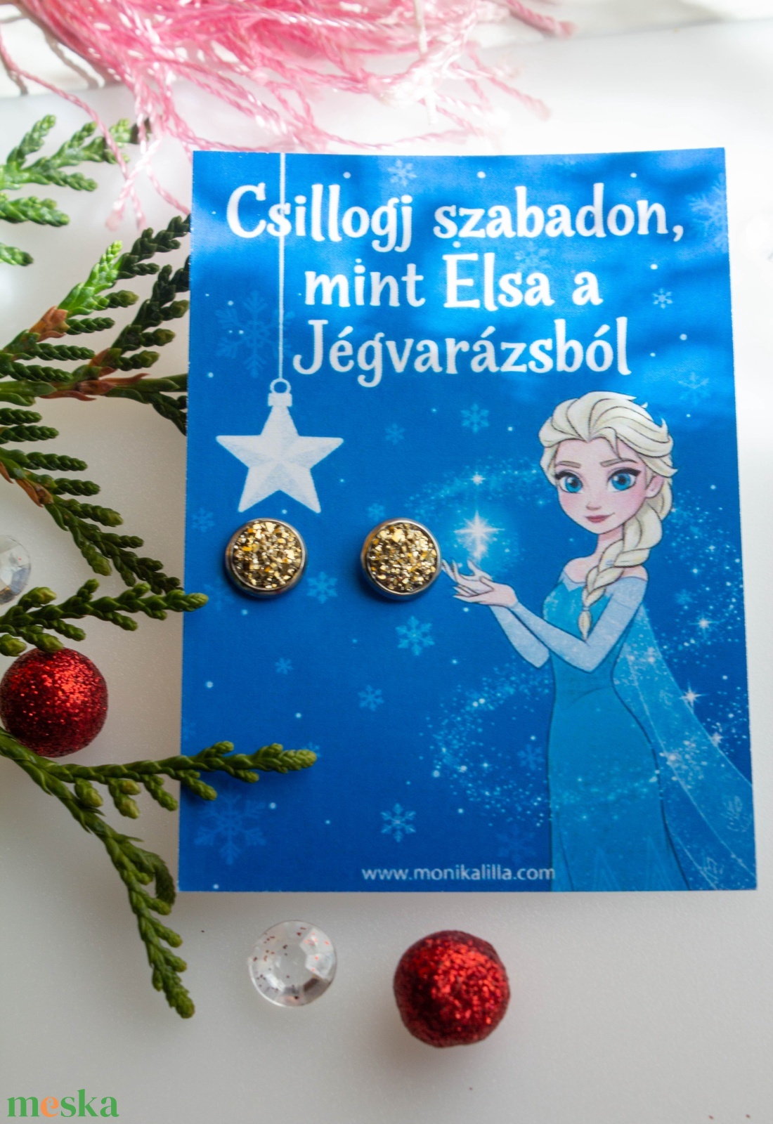 Csillogj szabadon! - ékszer - fülbevaló - pötty fülbevaló - Meska.hu
