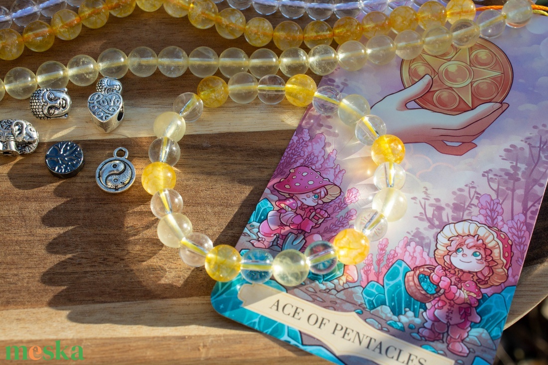 Nyilas jegyűeknek - ásványkarkötő - ékszer - karkötő - gyöngyös karkötő - Meska.hu