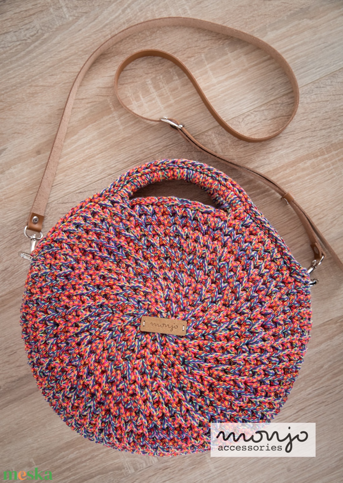Francesca horgolt kézi- és crossbody táska - táska & tok - kézitáska & válltáska - vállon átvethető táska - Meska.hu Francesca horgolt kézi- és crossbody táska - táska & tok - kézitáska & válltáska - vállon átvethető táska - Meska.hu