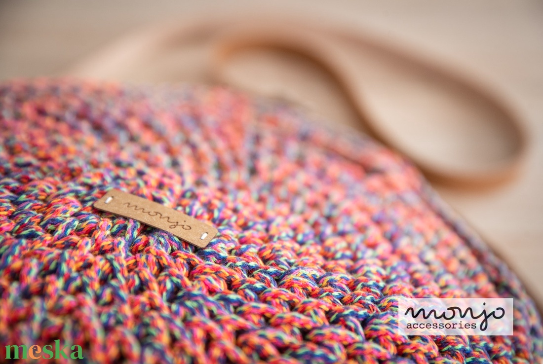 Francesca horgolt kézi- és crossbody táska - táska & tok - kézitáska & válltáska - vállon átvethető táska - Meska.hu Francesca horgolt kézi- és crossbody táska - táska & tok - kézitáska & válltáska - vállon átvethető táska - Meska.hu