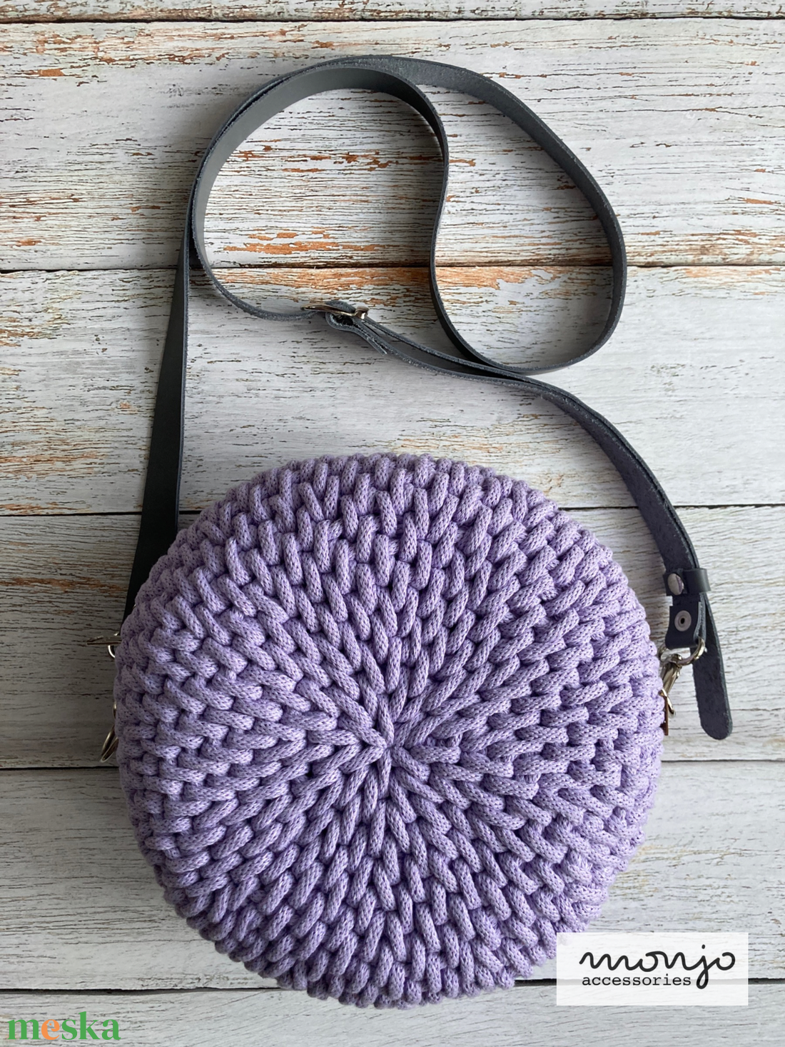 Lavanda horgolt macaron crossbody táska - táska & tok - kézitáska & válltáska - vállon átvethető táska - Meska.hu Lavanda horgolt macaron crossbody táska - táska & tok - kézitáska & válltáska - vállon átvethető táska - Meska.hu