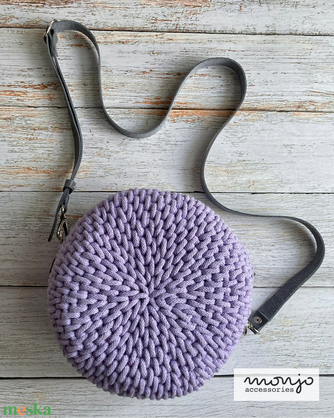 Lavanda horgolt macaron crossbody táska - táska & tok - kézitáska & válltáska - vállon átvethető táska - Meska.hu Lavanda horgolt macaron crossbody táska - táska & tok - kézitáska & válltáska - vállon átvethető táska - Meska.hu