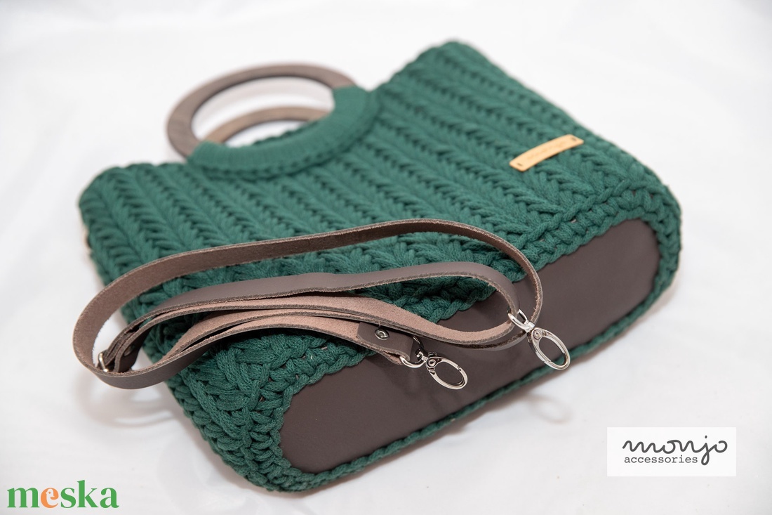 'Cosima' horgolt kézitáska és crossbody - táska & tok - variálható táska - Meska.hu 'Cosima' horgolt kézitáska és crossbody - táska & tok - variálható táska - Meska.hu