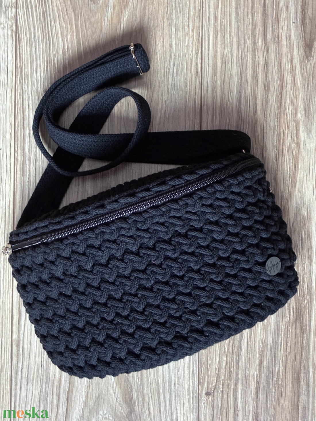 'Aurora' horgolt övtáska - táska & tok - övtáska - Meska.hu