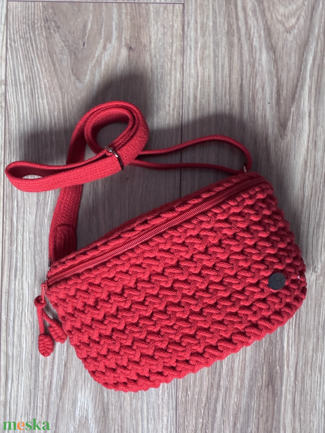 'Aurora' horgolt övtáska - táska & tok - övtáska - Meska.hu