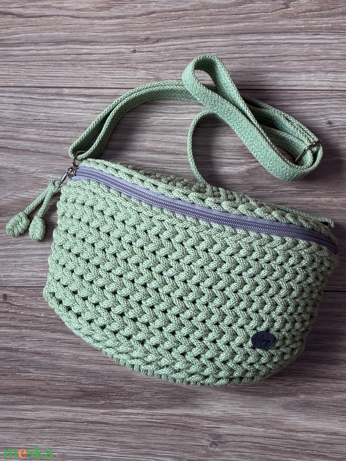 Marina horgolt övtáska - táska & tok - övtáska - Meska.hu