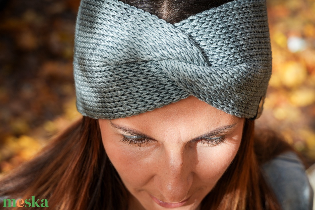 CoolWool kötött fejpánt - ruha & divat - sál, sapka, kendő - fejpánt - Meska.hu