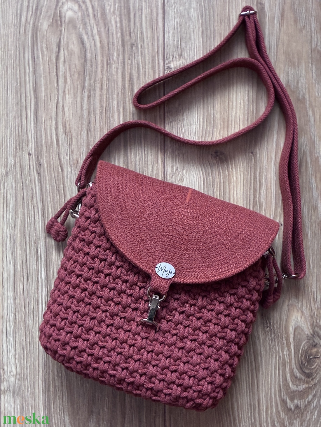 Scarlett crossbody táska - táska & tok - kézitáska & válltáska - vállon átvethető táska - Meska.hu