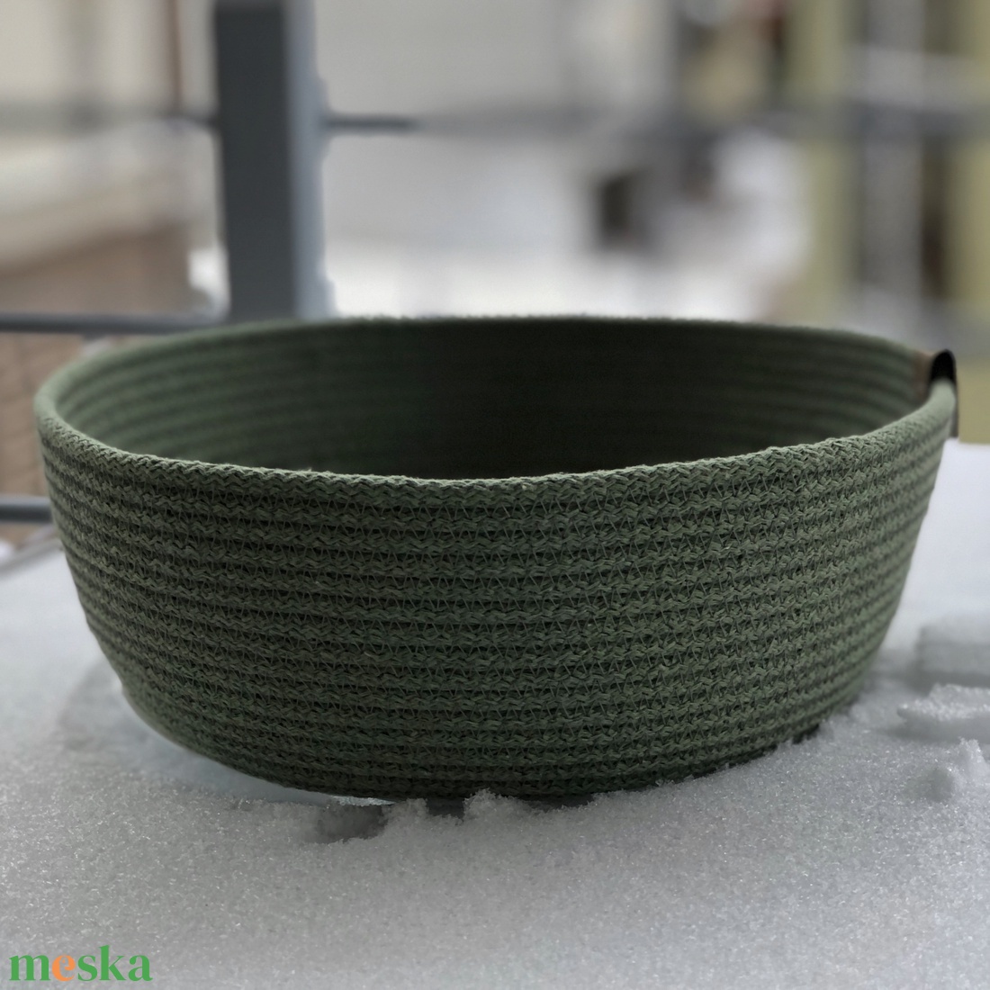 'Greta' varrott tároló - otthon & életmód - tárolás & rendszerezés - tárolókosár - Meska.hu