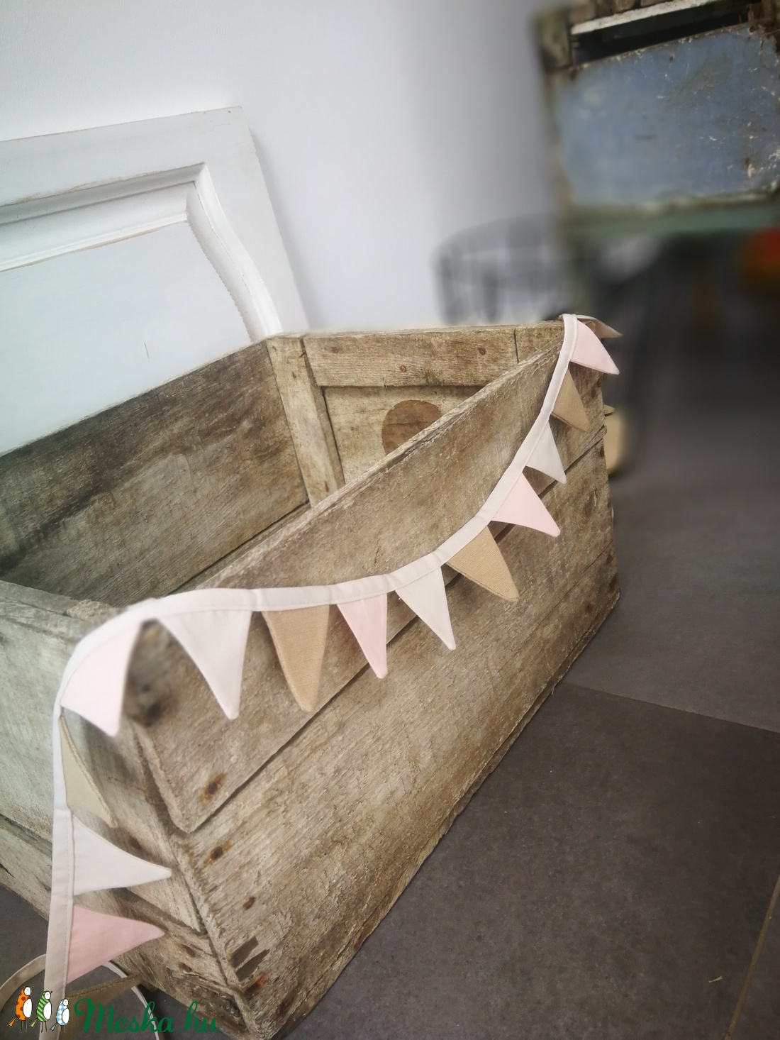 Mini Zászló füzér dekoráció -  - Meska.hu