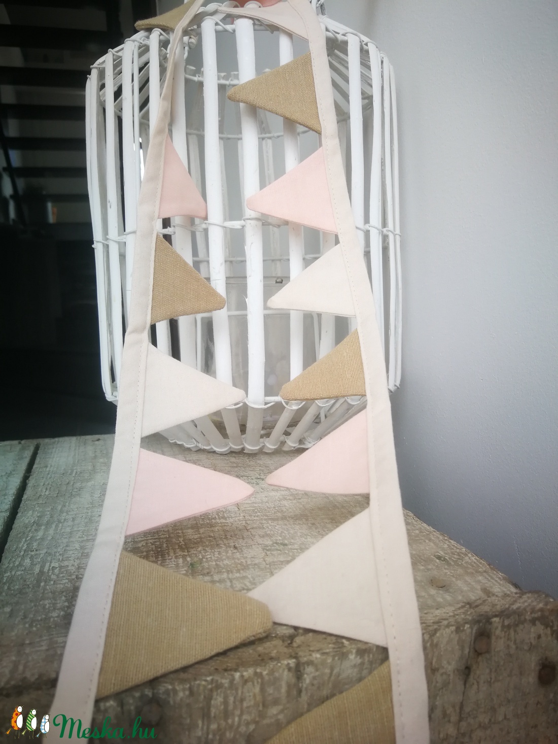 Mini Zászló füzér dekoráció -  - Meska.hu