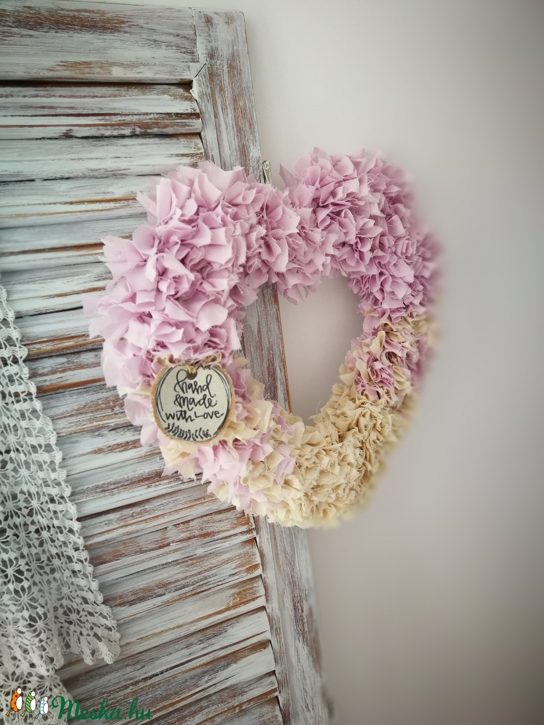 Színátmenetes szív dekoráció -  - Meska.hu