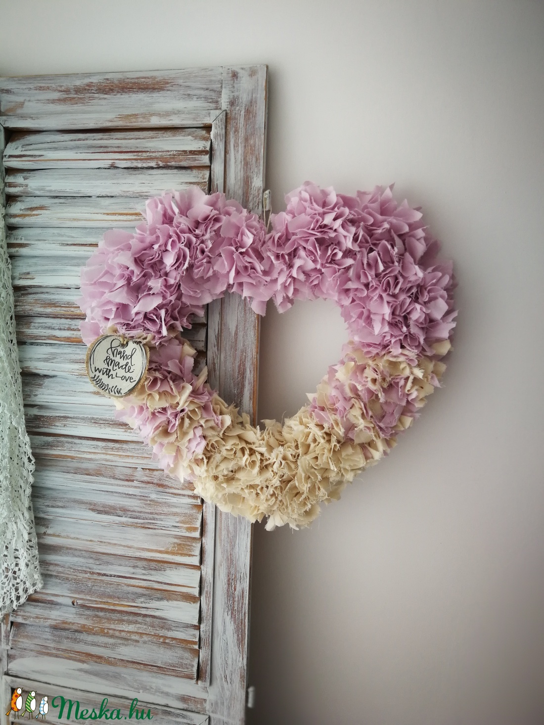 Színátmenetes szív dekoráció -  - Meska.hu