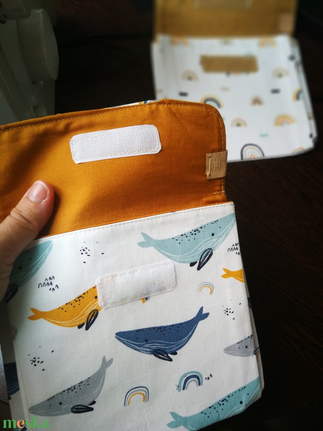 T e x t i l táska/tároló - okkersárga bálna - táska & tok - bevásárlás & shopper táska - shopper, textiltáska, szatyor - Meska.hu T e x t i l táska/tároló - okkersárga bálna - táska & tok - bevásárlás & shopper táska - shopper, textiltáska, szatyor - Meska.hu