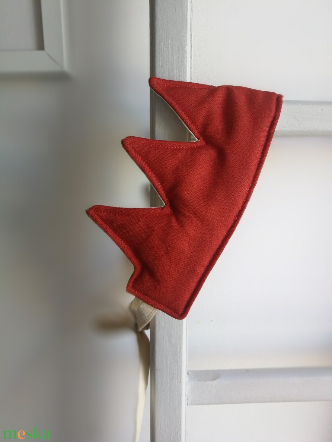 Textil korona, fejdísz - téglavörös - játék & sport - szerepjáték - Meska.hu Textil korona, fejdísz - téglavörös - játék & sport - szerepjáték - Meska.hu