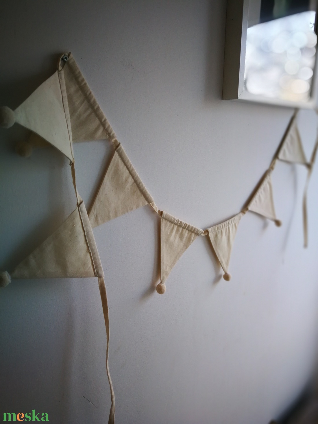 Textil girland dekoráció, 8 db húzogatható zászlóval - otthon & életmód - dekoráció - fali és függő dekoráció - függődísz - Meska.hu Textil girland dekoráció, 8 db húzogatható zászlóval - otthon & életmód - dekoráció - fali és függő dekoráció - függődísz - Meska.hu