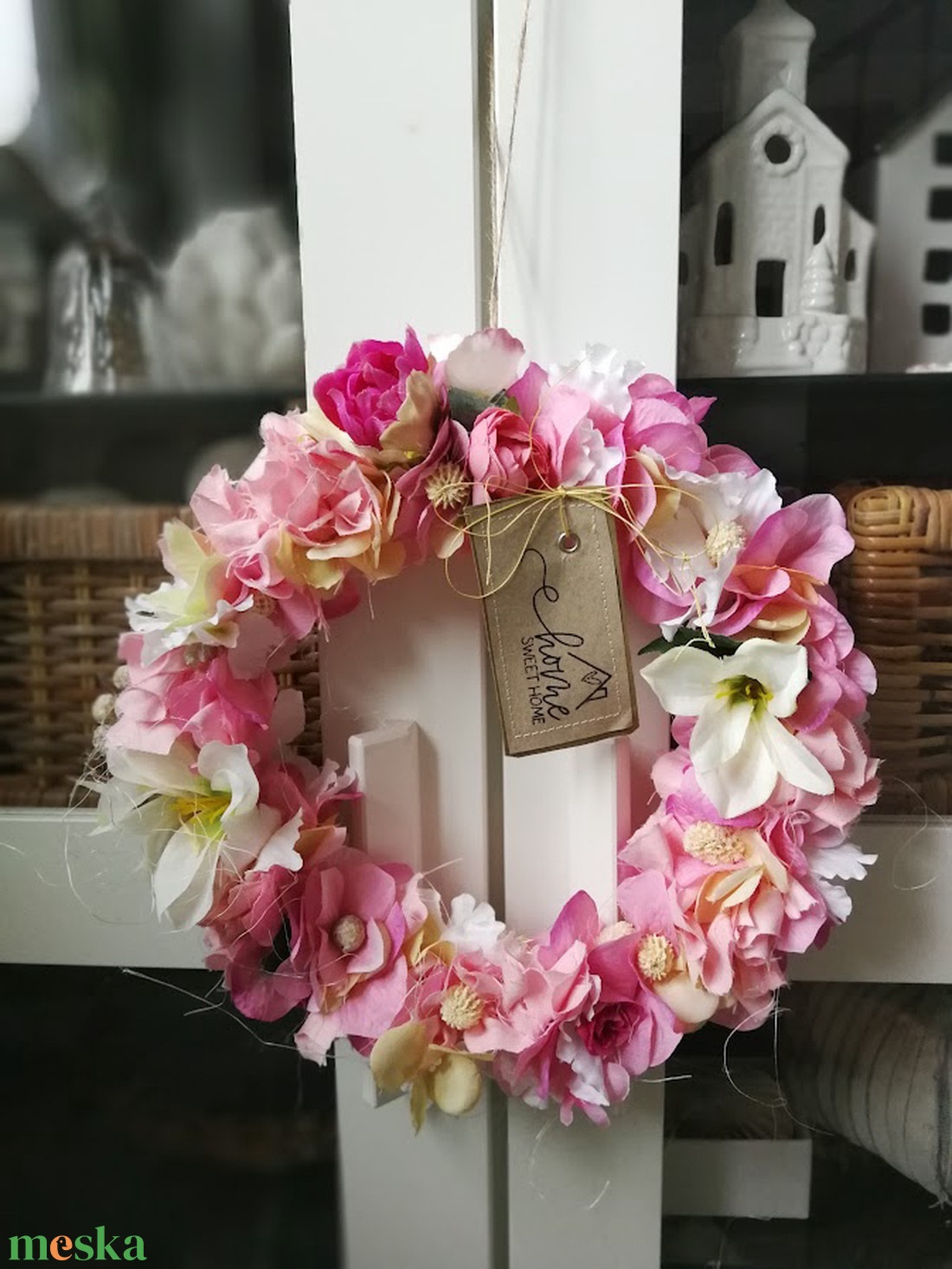 Ajtódekoráció, tavaszi koszorú- 29 cm - otthon & életmód - dekoráció - ajtó- és ablak dekoráció - ajtódísz & kopogtató - Meska.hu Ajtódekoráció, tavaszi koszorú- 29 cm - otthon & életmód - dekoráció - ajtó- és ablak dekoráció - ajtódísz & kopogtató - Meska.hu